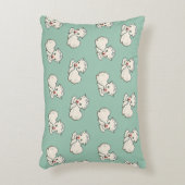 イースターラム、ベビー農場動物、ヴィンテージ宗教 アクセントクッション (正面(垂直))