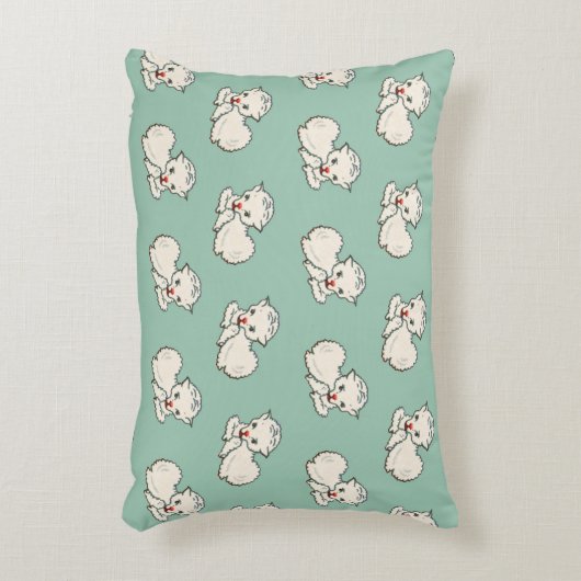 イースターラム、ベビー農場動物、ヴィンテージ宗教 アクセントクッション (正面(垂直))