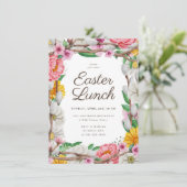イースターランチ春の花 招待状 (スタンド正面)