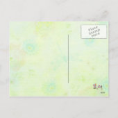 イースターランドの小さな雛 シーズンポストカード (裏面)