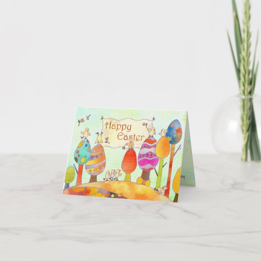 イースターランドカードの小さな雛 シーズンカード (正面)