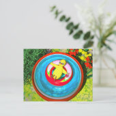 イースターリラックス・シックのスイミングプール シーズンポストカード (スタンド正面)