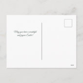 イースターリリークロスイラストレーション シーズンポストカード (裏面)