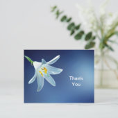 イースターリリーサンキューはがき ポストカード (スタンド正面)