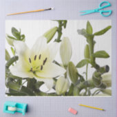 イースターリリーフローラデコペティッシュペーパー 薄葉紙 (クラフト)