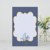 イースターリリーブーケ 便箋 (スタンド正面)