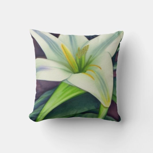 イースターリリー クッション (正面)