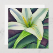 イースターリリー シーズンカード (正面/裏面)