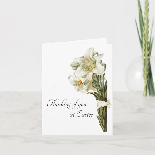 イースターリリー シーズンカード (正面)