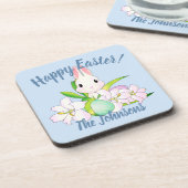 イースターリリー&スイートバンニー コースター (左側)