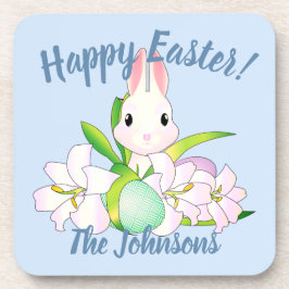 イースターリリー&スイートバンニー コースター