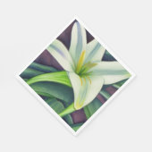 イースターリリー スタンダードランチョンナプキン (角)