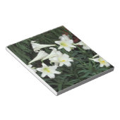 イースターリリー (ユリ Lilium regale) ノートパッド (アングル)