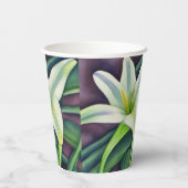 イースターリリー 紙コップ (裏面)