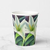 イースターリリー 紙コップ (右)