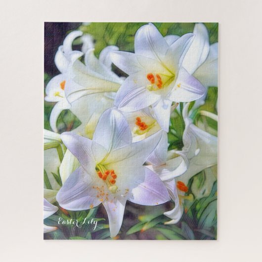 イースターリリー [花] ジグソーパズル (縦)