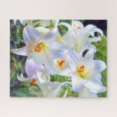 イースターリリー [花] ジグソーパズル (横)