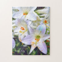 イースターリリー [花] ジグソーパズル