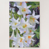 イースターリリー [花] ジグソーパズル (縦)