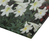 イースターリリー (Lilium regale) カッティングボード (角)
