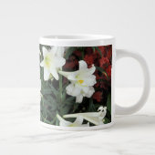 イースターリリー (Lilium regale) ジャンボコーヒーマグカップ (右)