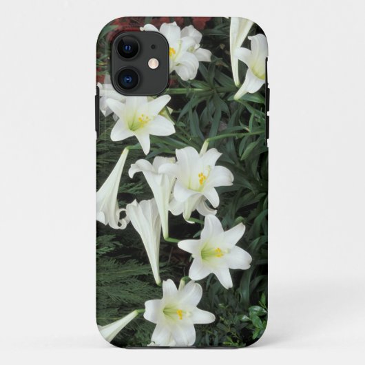イースターリリー (Lilium regale) Case-Mate iPhoneケース (裏面)