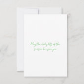 イースターリース サンキューカード (裏面)