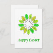 イースターリース サンキューカード (正面/裏面)