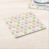 イースターリース スクエアペーパーコースター (アングル)