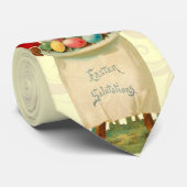 イースターレトロのタイ ネクタイ (ロール)