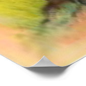 イースターロースターシック卵バードハウス ポスター (角)