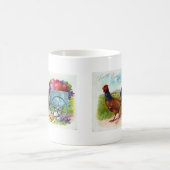 イースターヴィンテージはがき引き コーヒーマグカップ (中央)