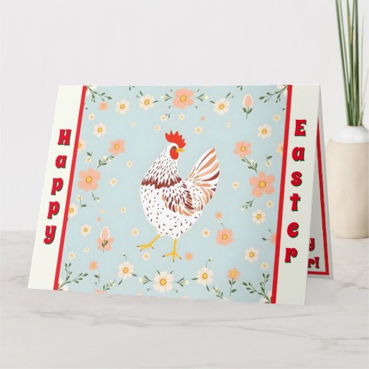 イースターヴィンテージチキンホリデーコレクション カード (正面)
