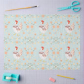 イースターヴィンテージチキンホリデーコレクション 薄葉紙 (クラフト)