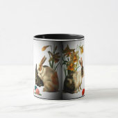 イースターヴィンテージバンニーキャンディエッグを見て, ZSSG マグカップ (中央)