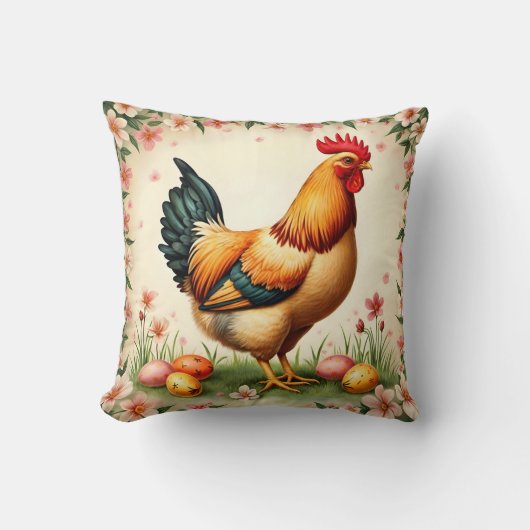 イースターヴィンテージホリデートレンディーイースターコレクション クッション (正面)