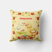 イースターヴィンテージリトルチキンホリデーコレクション クッション (裏面)