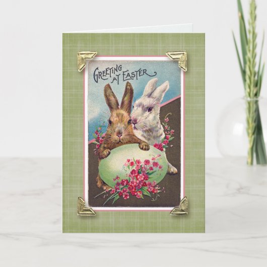 イースターヴィンテージ再生での挨拶 シーズンカード (正面)