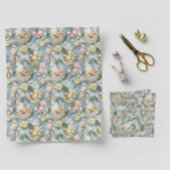 イースターヴィンテージ春パターン 薄葉紙