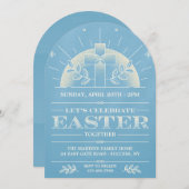 イースター一緒 招待状 (正面/裏面)