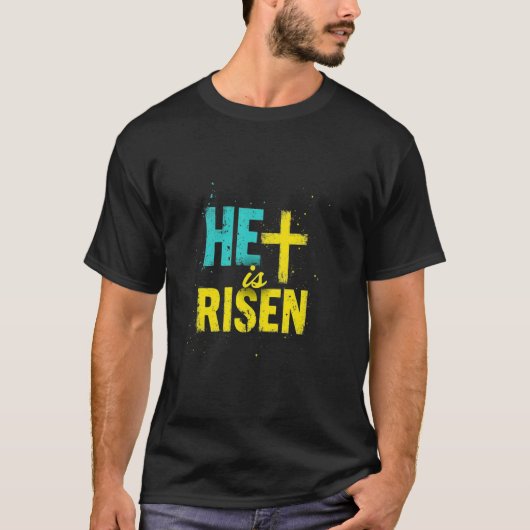 イースター主は復活された 1 Tシャツ (正面)