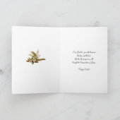 イースター伝統的宗教的恵み祈りの言葉 シーズンカード (内部)