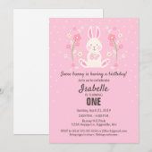 イースター初誕生日招待状 招待状 (正面/裏面)