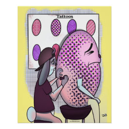 イースター卵のタトゥー ポスター