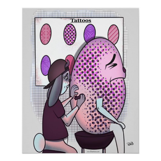 イースター卵のタトゥー ポスター (正面)