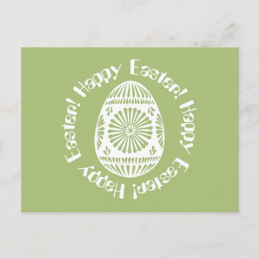 イースター卵はがき シーズンポストカード (正面)