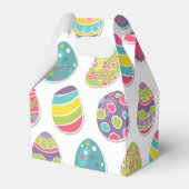 イースター卵をテーマにした親愛なる箱 |ゲーブルスタイル フェイバーボックス (裏面サイド)