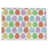 イースター卵をテーマにした ラージペーパーバッグ (裏面)