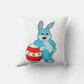 イースター卵を持つウサギ クッション (裏面)