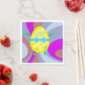 イースター卵を紙ナプキンに スタンダードカクテルナプキン (インサイチュ)